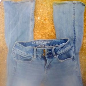 American eagle flare jeans